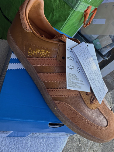 Adidas jonah hill samba brown - hill,