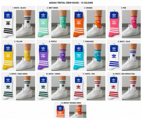 Adidas originals trefoil - trefoil, crew