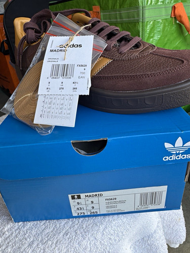 Adidas originals madrid brown - originals,